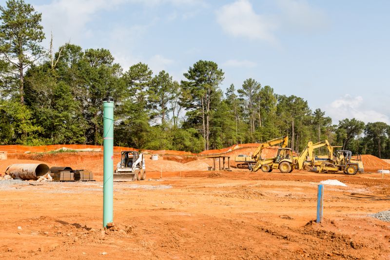 Construction Equipment on Site